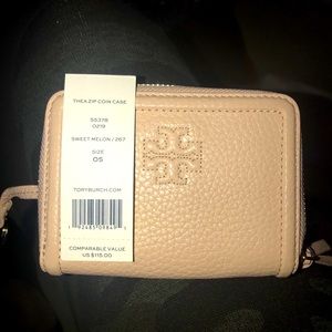 Tory Burch zip coin case